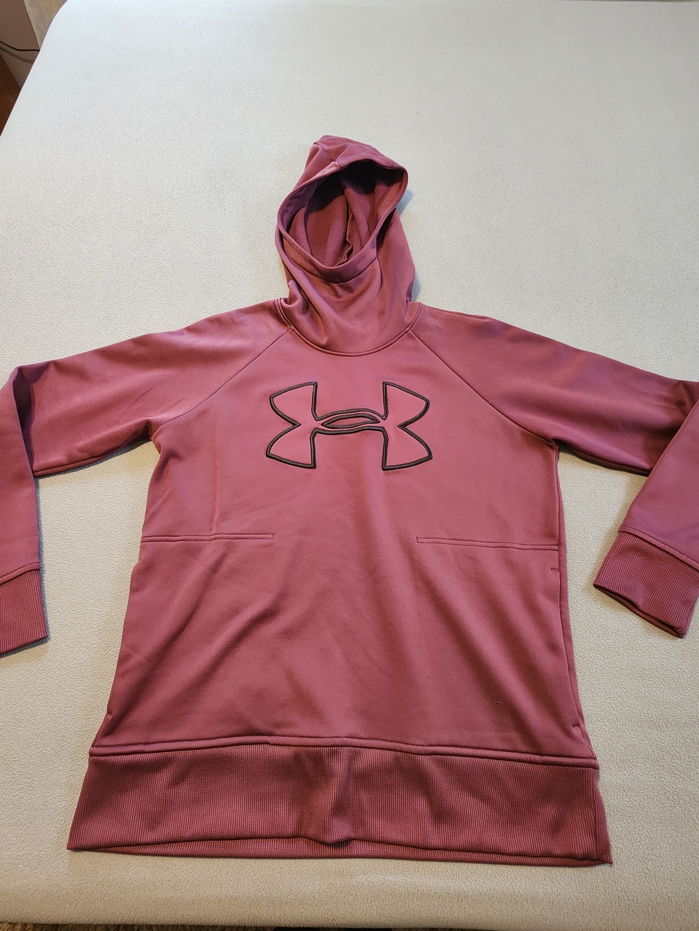 Under Armour Maroon Hooded Pullover